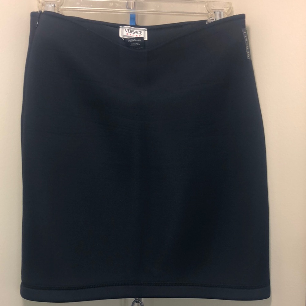 Versace sport neoprene mini skirt 42